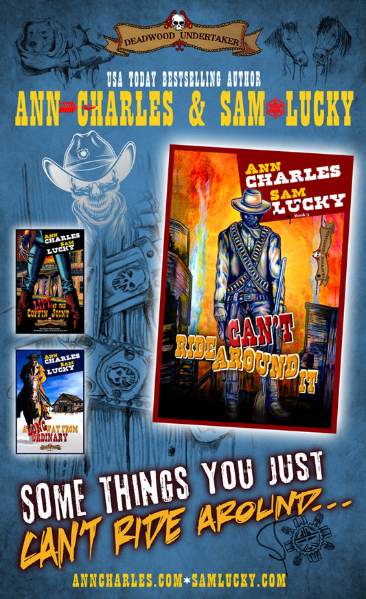 Can't Ride Around It - Book Release Poster