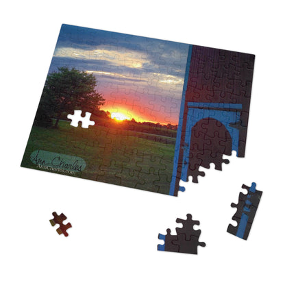 Ann Charles photography - Ohio Sunset - Jigsaw Puzzle (30, 110, 252, 500,1000-Piece)