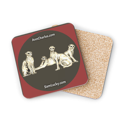 The Backside of Hades - Metal Spaen (Bad Kitties) - Coaster