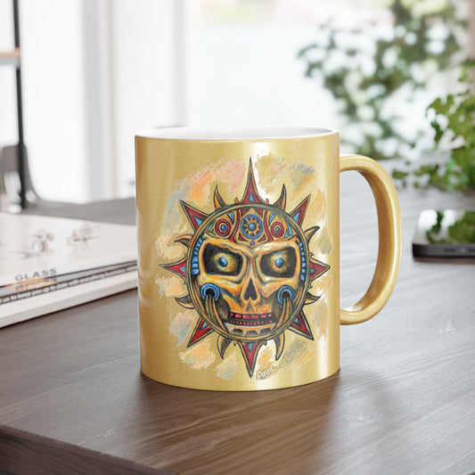 Maya Sun from Dig Site Mystery Series Metallic Mug (Gold)