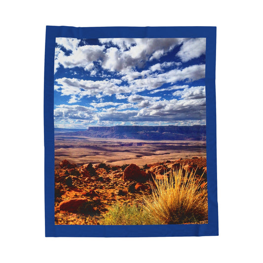 Ann Charles Photography, Southwest, - Velveteen Plush Blanket