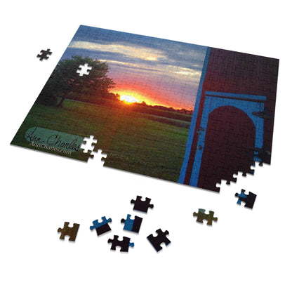 Ann Charles photography - Ohio Sunset - Jigsaw Puzzle (30, 110, 252, 500,1000-Piece)