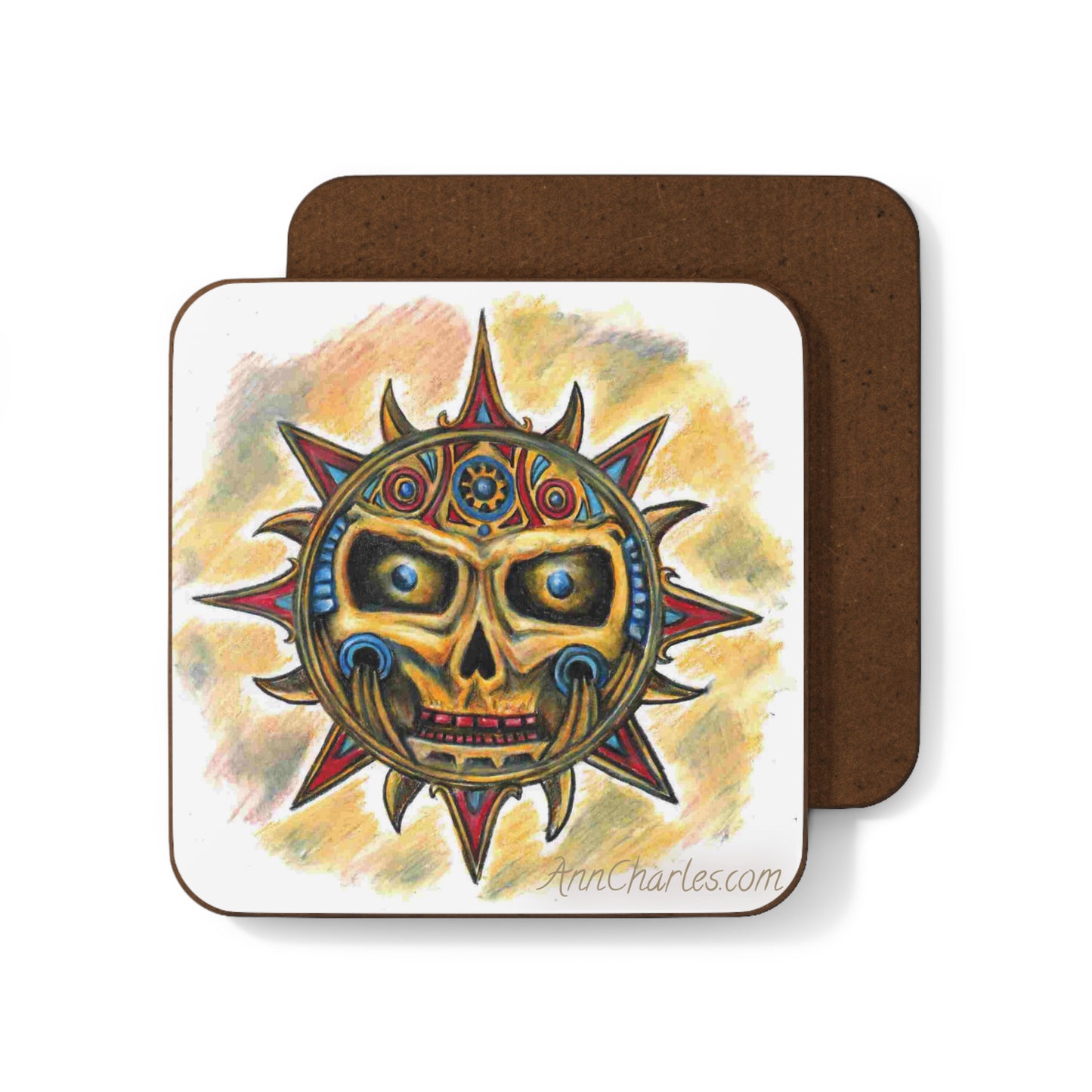 Maya Sun, Dig Site Series, Hardboard Back Coaster