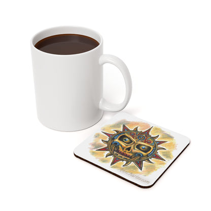 Maya Sun, Dig Site Series, Cork Back Coaster Round or Square