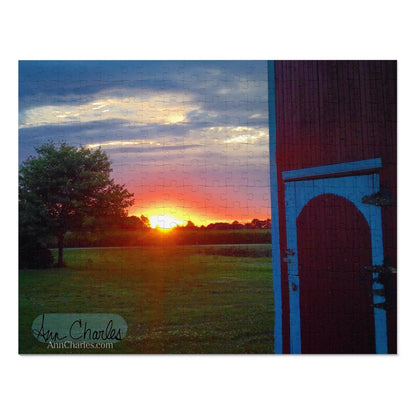 Ann Charles photography - Ohio Sunset - Jigsaw Puzzle (30, 110, 252, 500,1000-Piece)