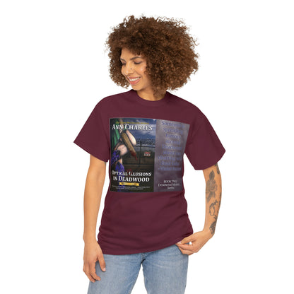 Optical Delusions in Deadwood - Unisex Heavy Cotton Tee