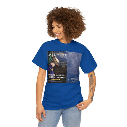 Optical Delusions in Deadwood - Unisex Heavy Cotton Tee