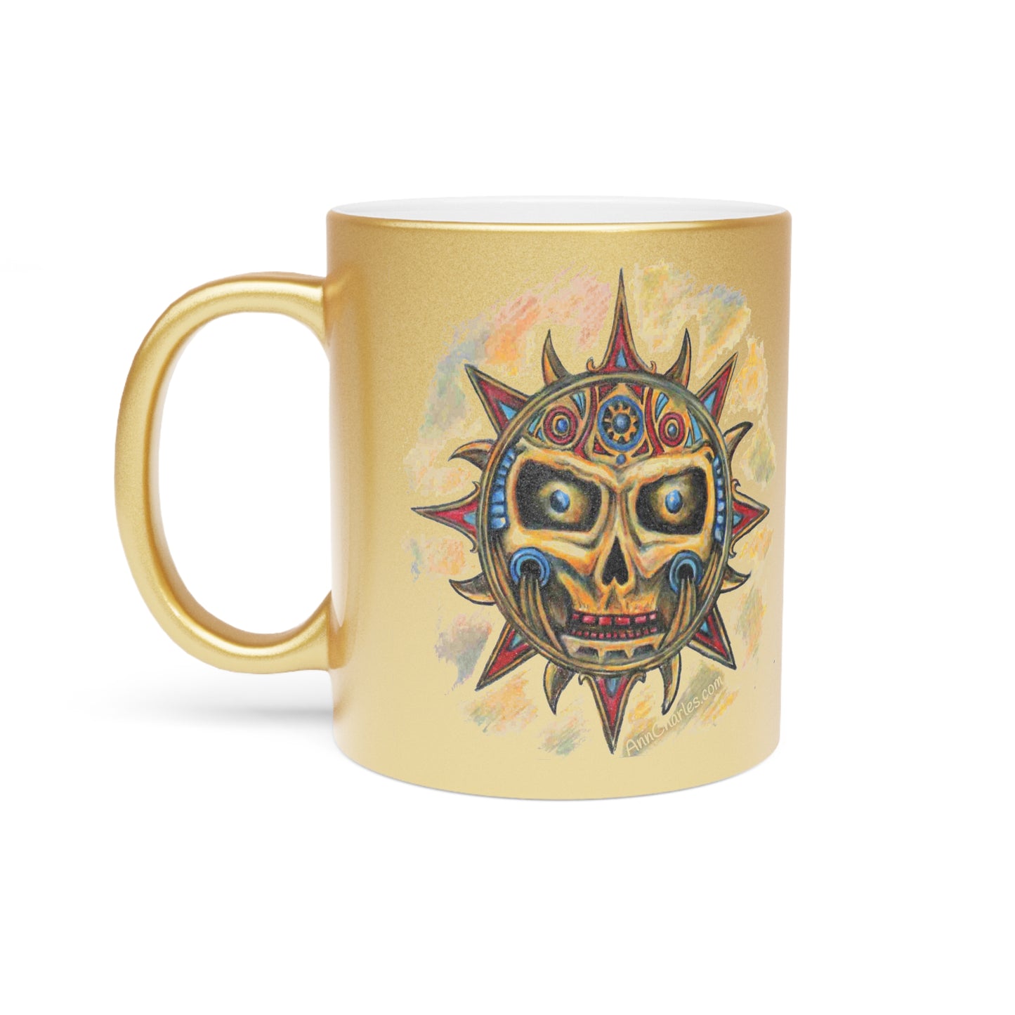 Maya Sun from Dig Site Mystery Series Metallic Mug (Gold)