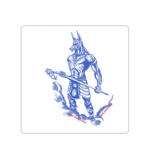 Anubis, The Backside of Hades, Undertaker Series  - The Egyptian - Die-Cut Sticker