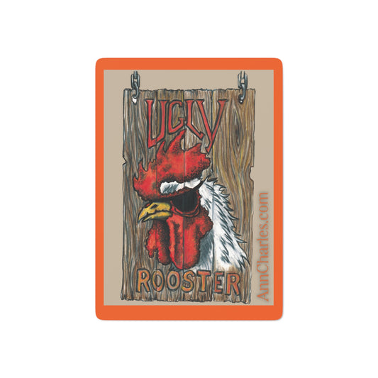 Goldwash Mystery-Ugly Rooster-Custom Poker Cards