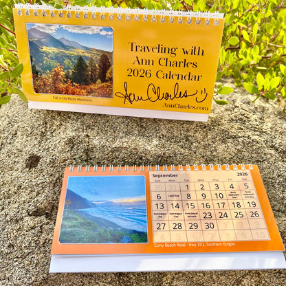 2026 Traveling with Ann DESK Calendar (WILL SHIP AFTER NOV 24th)